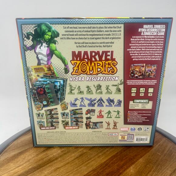 CMON Marvel Zombies Hydra Resurrection Expansion Pack Board Game - Picture 2 of 6